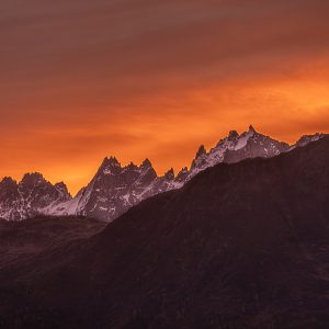 Aube depuis le Semnoz 1