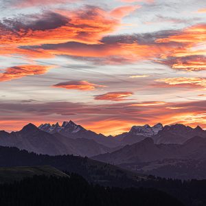 Aube depuis le Semnoz 3