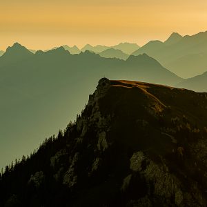 Aube du Col de Bises 1